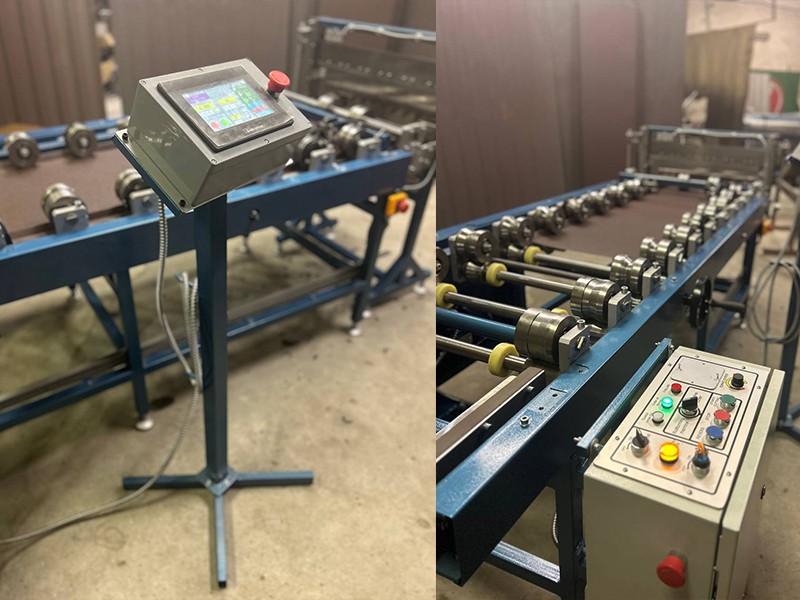 Автоматический прокатный станок для клик фальца SL-1 auto