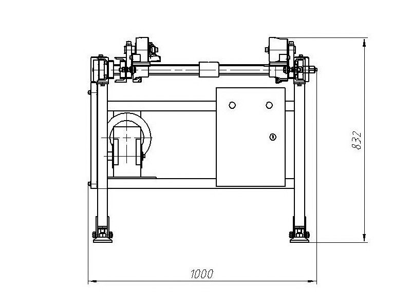 Фальцепрокатный кровельный станок Ф3