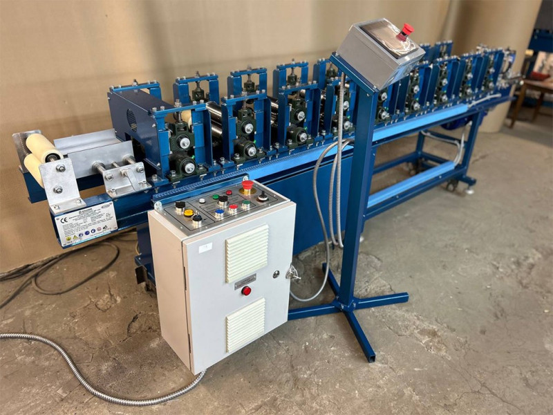 Линия для евроштакетника ЛПШ-1 с ручным консольным разматывателем