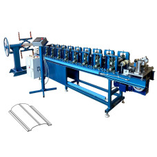 Линия для евроштакетника ЛПШ-1 с ручным консольным разматывателем