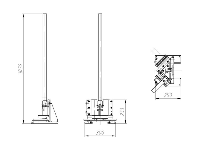 Высечной пресс для уголков
